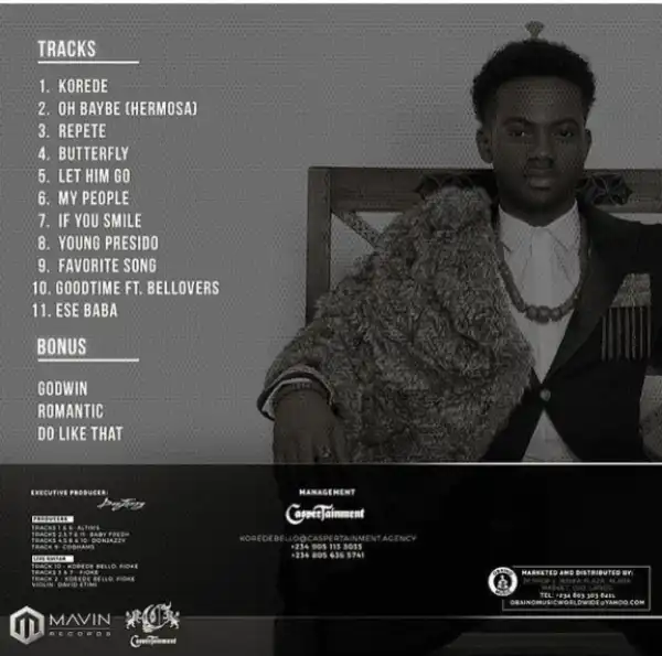 Korede Bello - YounG Presido
